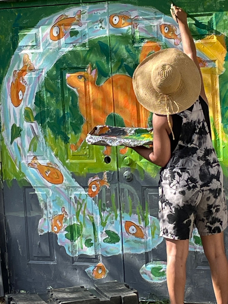 Mango's Adventure Mural