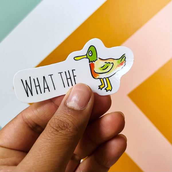 What the Duck Sticker