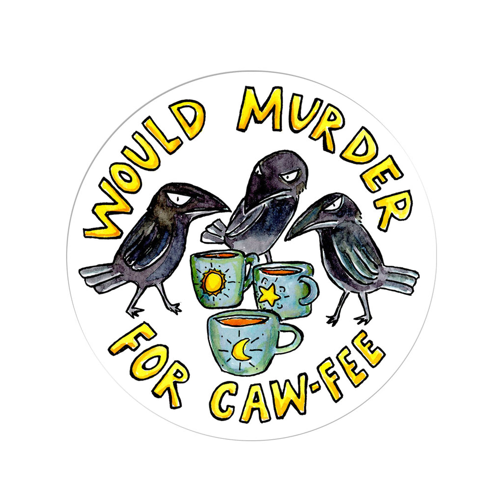 Cawfee Sticker