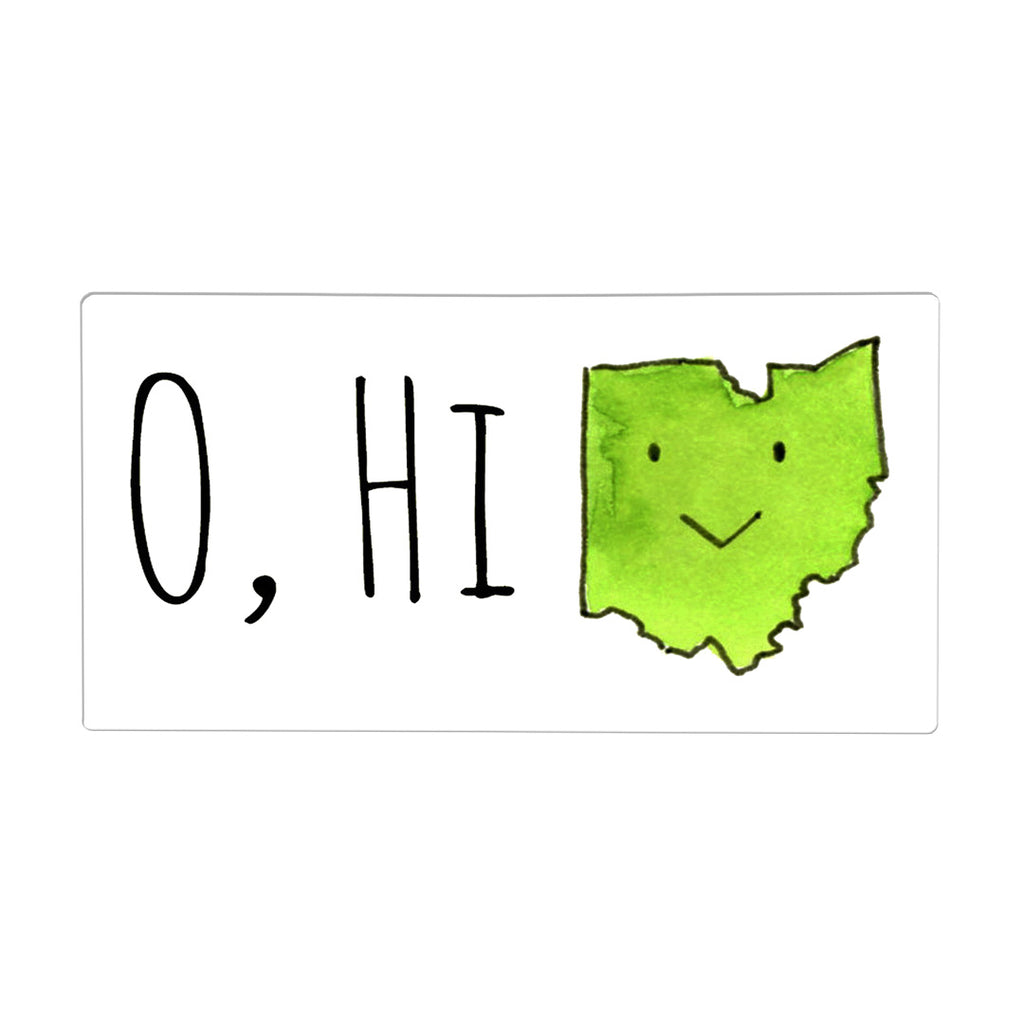 O Hi O Sticker